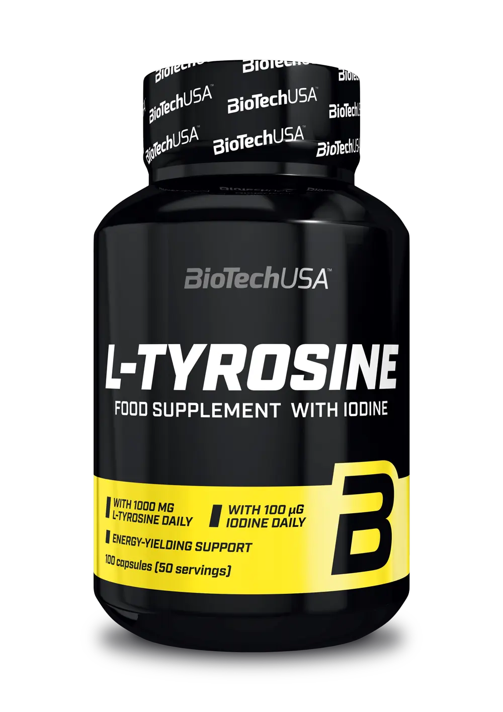 L-Tyrosine 1000mg met Jodium 100 caps