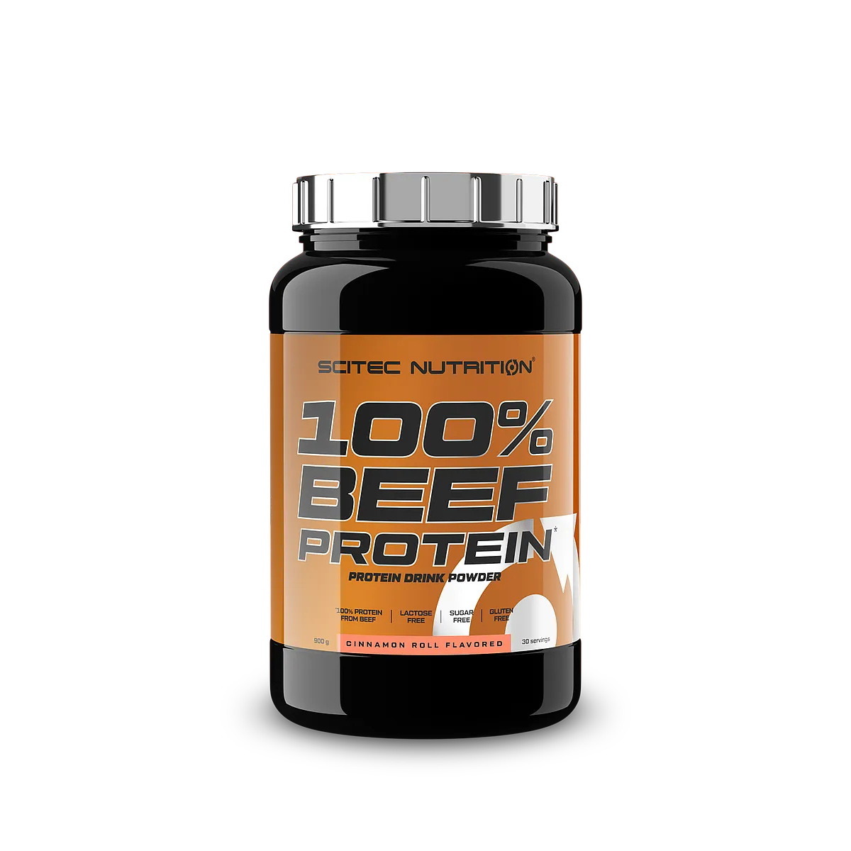 Scitec Nutrition 100% Beef Protein 900g Kaneelbroodje