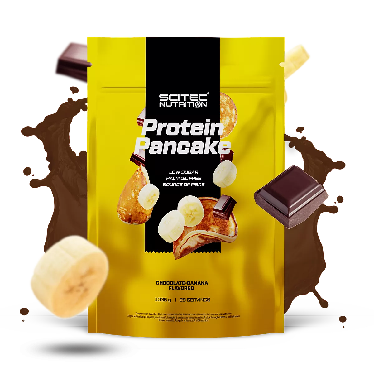Scitec Nutrition Protein Pancake 1036g Chocolade-Banaan