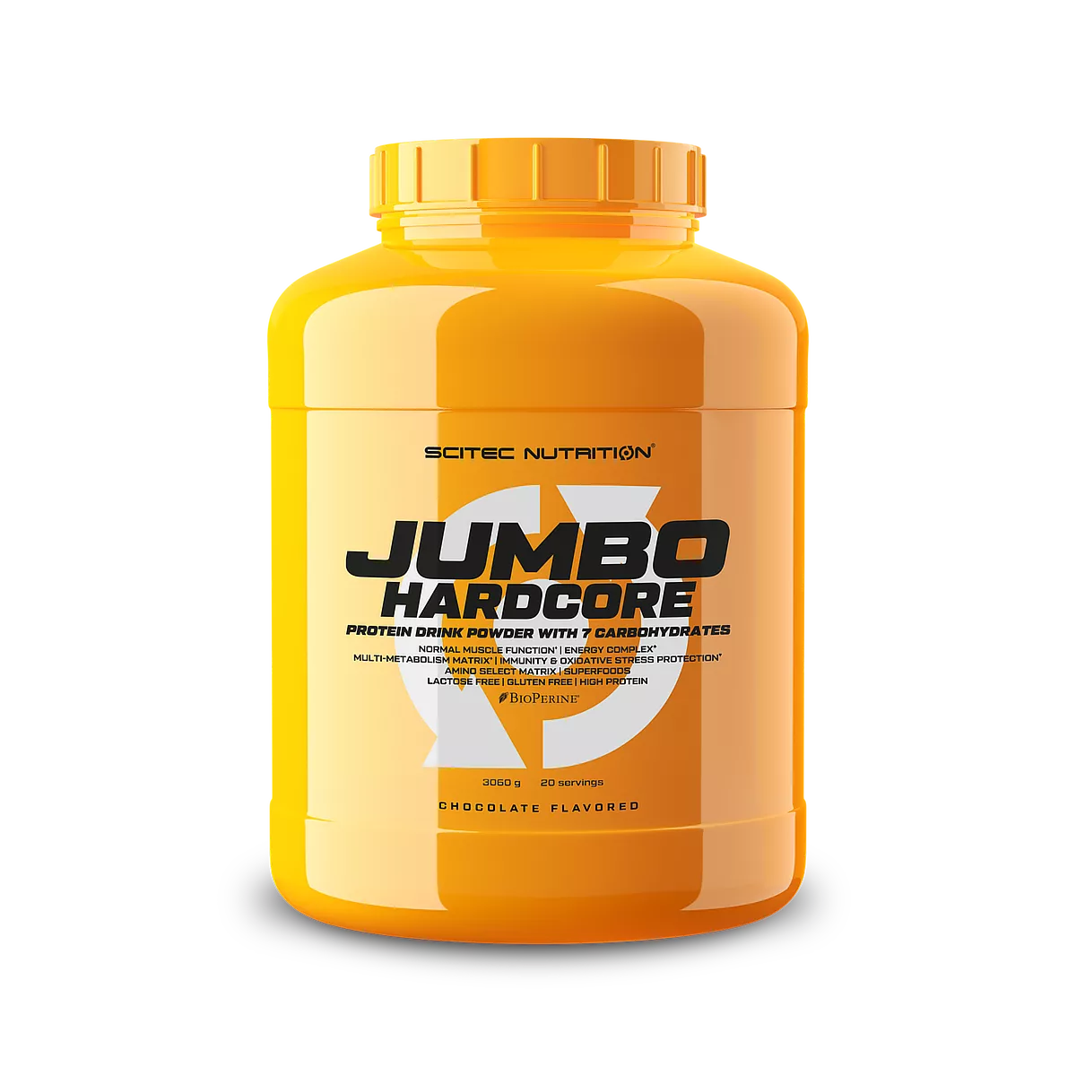 Scitec Nutrition Jumbo Hardcore 3060g Brittle-Witte Chocolade