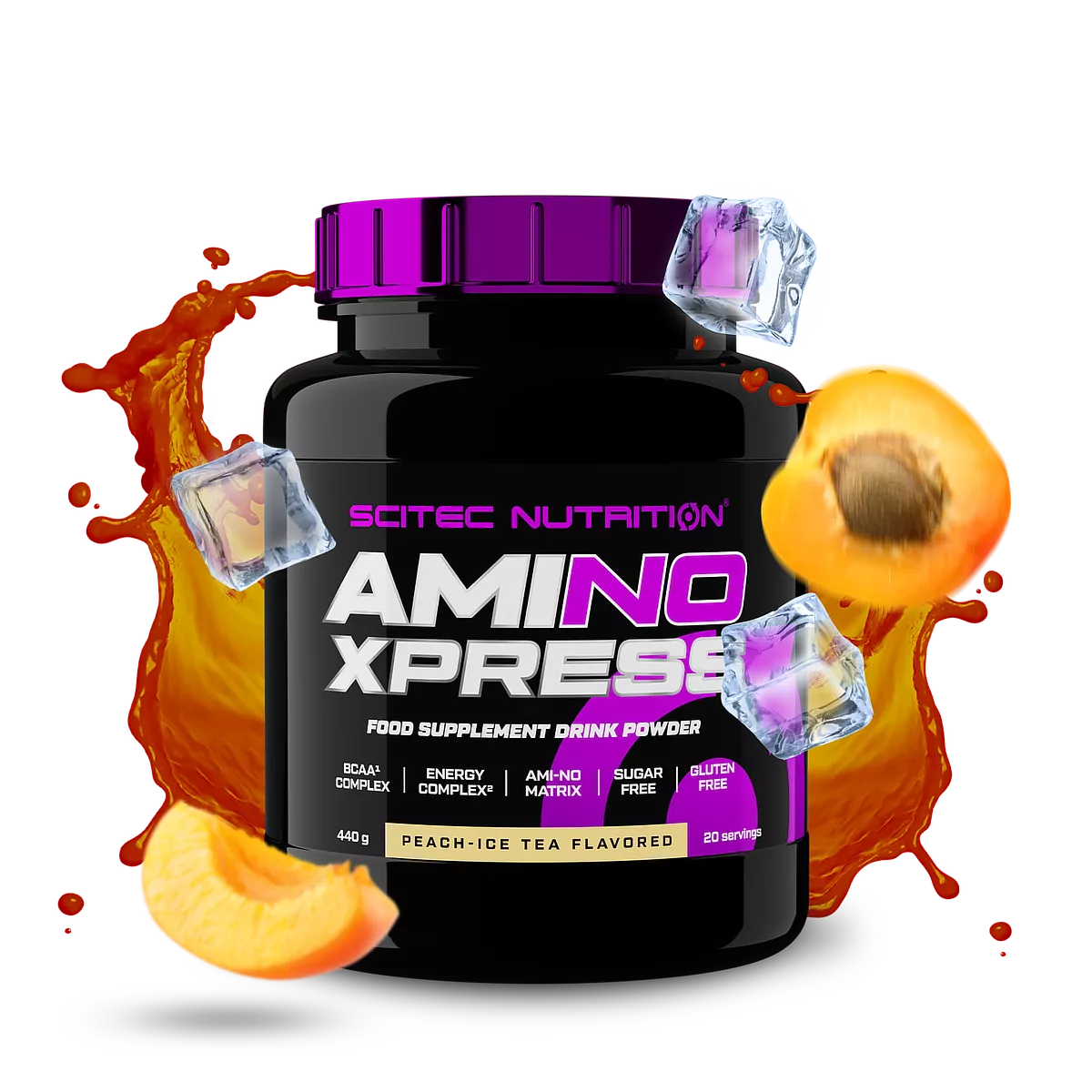 Scitec Nutrition AmiNO Xpress 440g Perzik-IJsthee