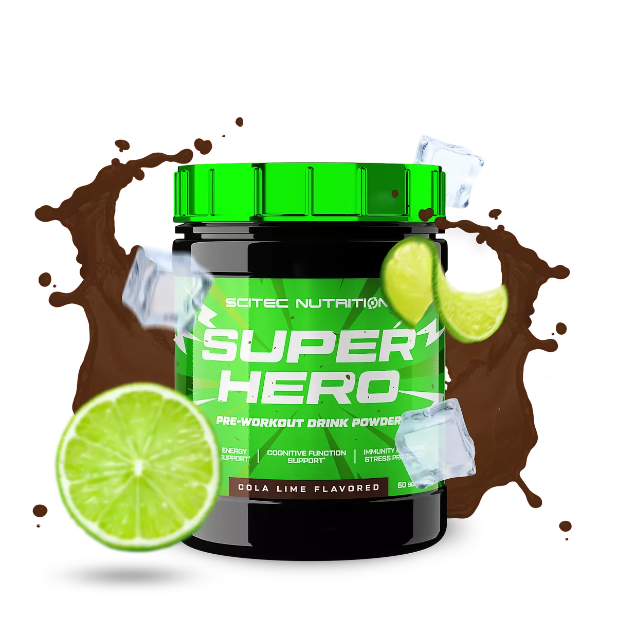 Scitec Nutrition Superhero 285g Cola-Limoen