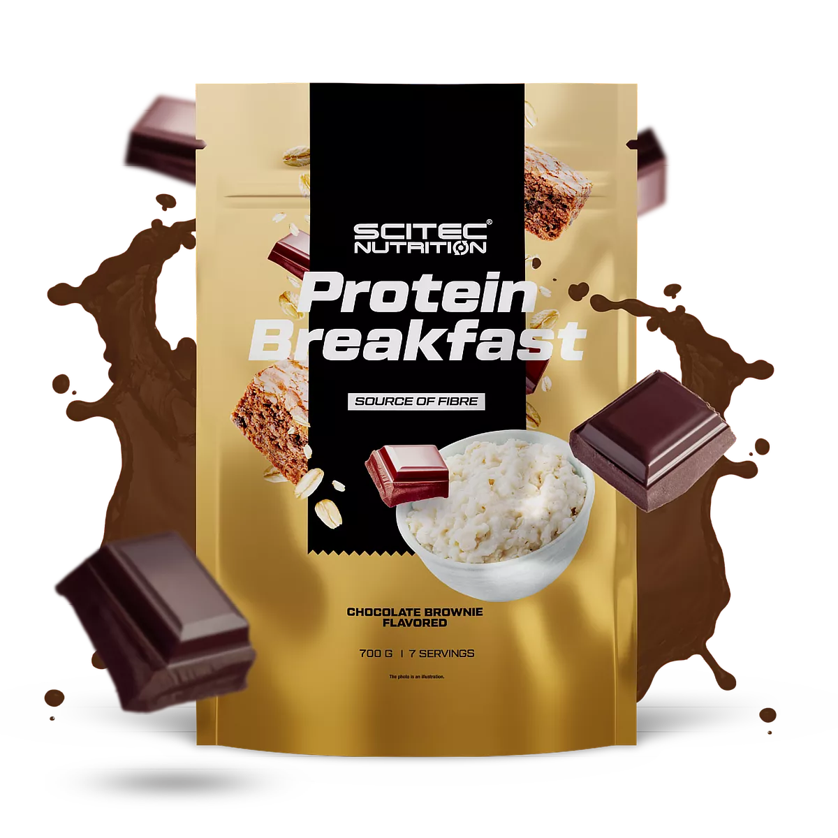 Scitec Nutrition Protein Breakfast 700g Chocolade-Brownie