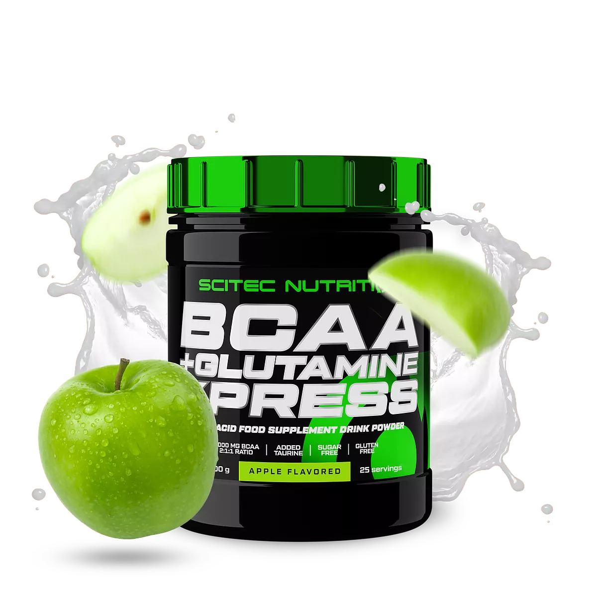 Scitec Nutrition BCAA + Glutamine Xpress 300g Appel