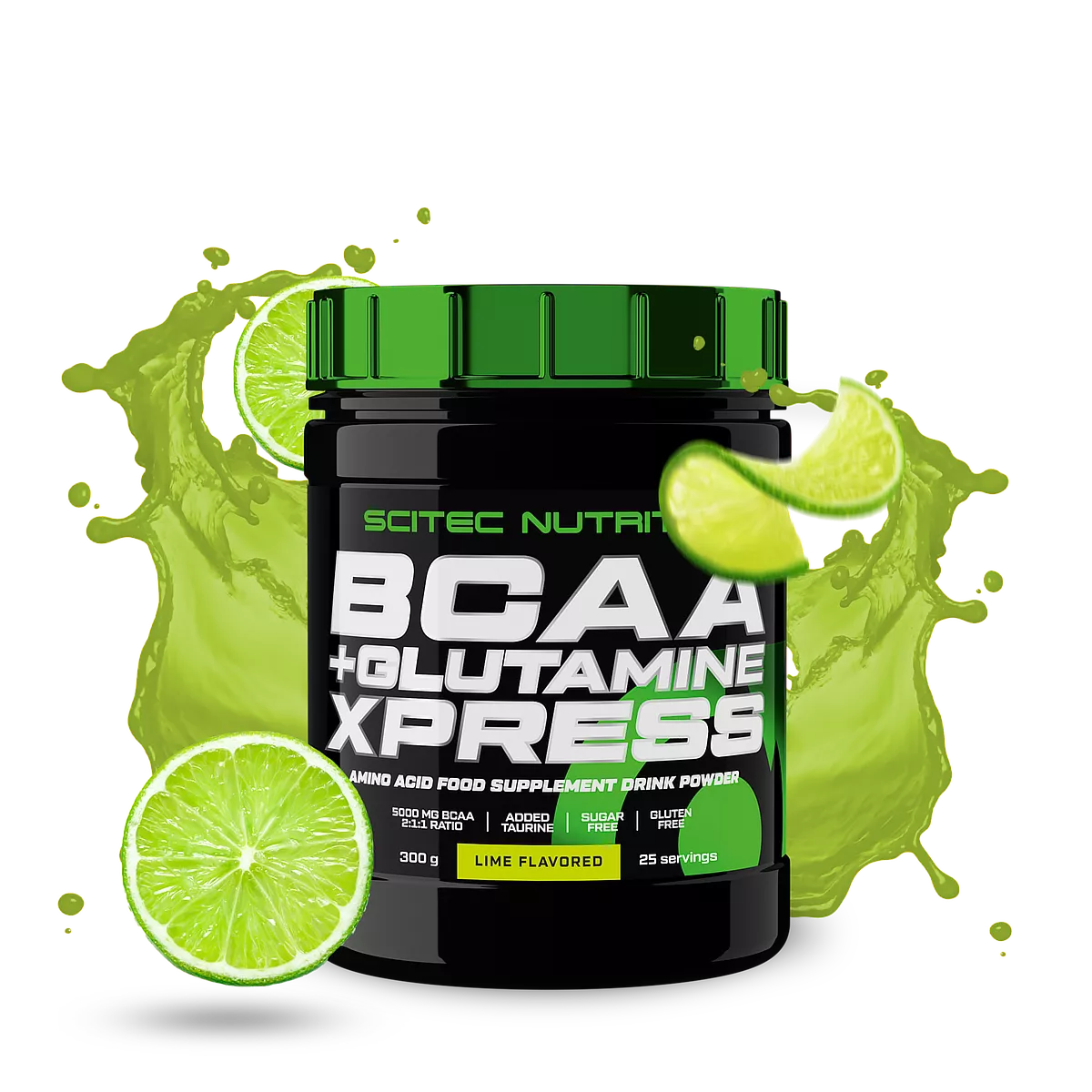 Scitec Nutrition BCAA + Glutamine Xpress 300g Limoen
