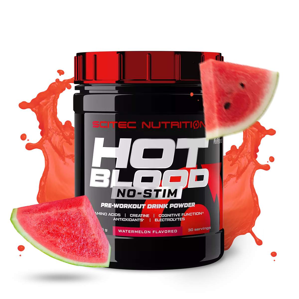 Scitec Nutrition Hot Blood No-Stim 375g Watermeloen