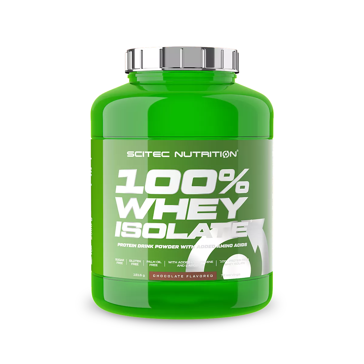 Scitec Nutrition 100% Whey Isolate 1816g Chocolade-Hazelnoot