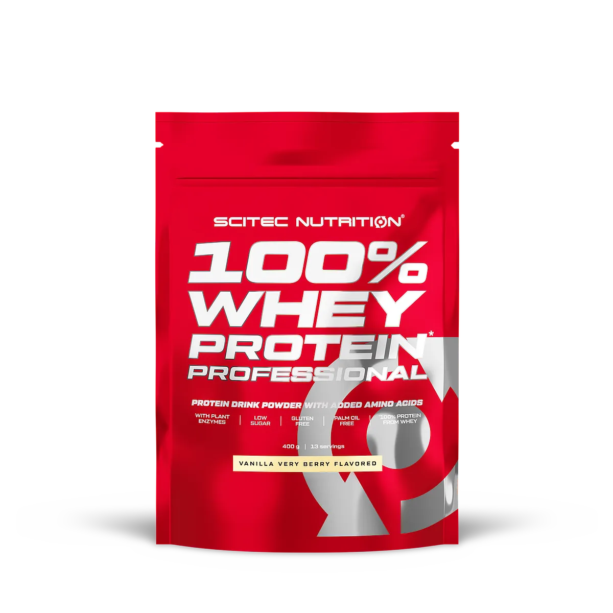 Scitec Nutrition 100% Whey Protein Professional 400g Vanille Very Berry