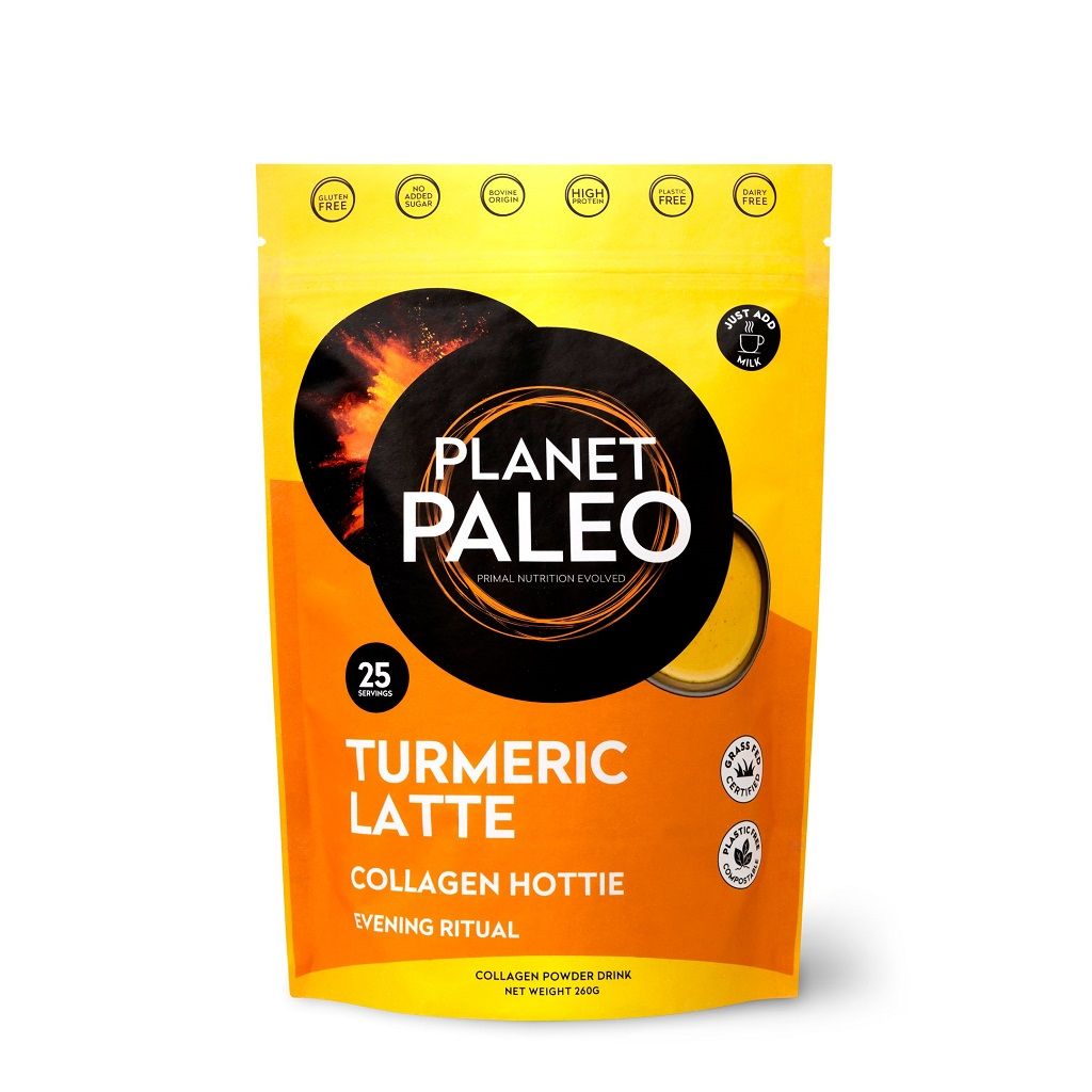 Pure Collageen Kurkuma Latte | 260 gram | Planet Paleo