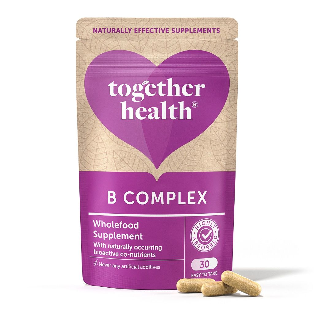 B‑Vitamin Complex – 30 vegan capsules, compleet B‑complex + vitamine C | Together Health