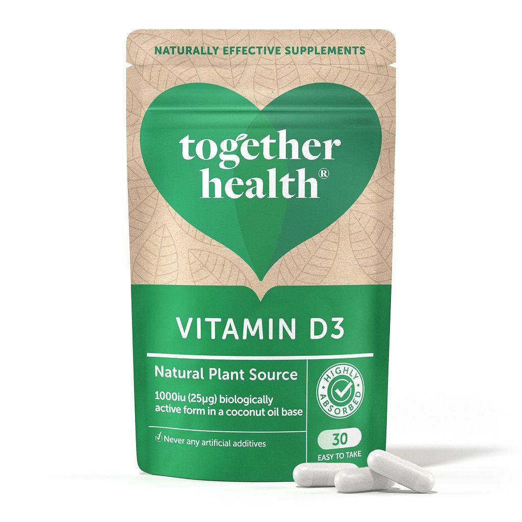 Vegan Vitamin D3 | 30 Capsules | Together Health