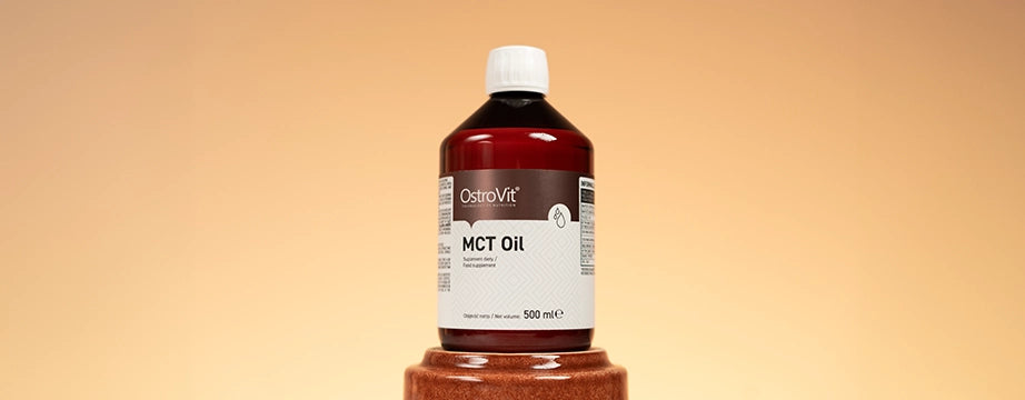 MCT-olie | BPA-vrije fles | 500 ml | Natural | OstroVit
