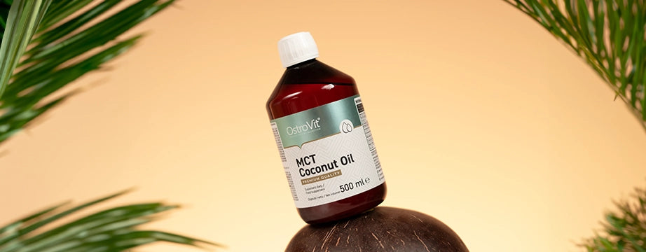 Coconut MCT Oil 500 ml – C8 & C10 Vetzuren uit Kokosolie, 60 Porties | OstroVit