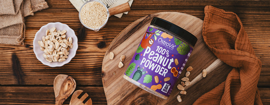 100% Pindapoeder | 500 g | OstroVit