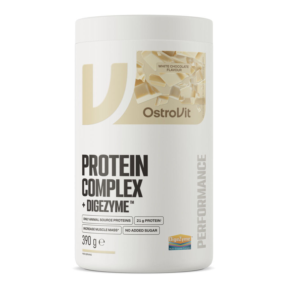 Protein Complex + DigeZyme Cioccolato bianco 390 g
