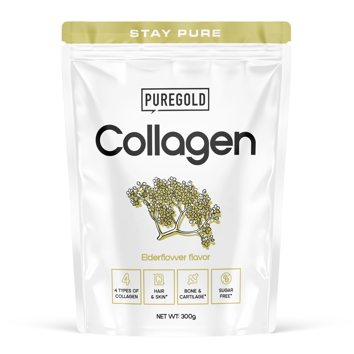Bovine Collagen Elderflower 300g