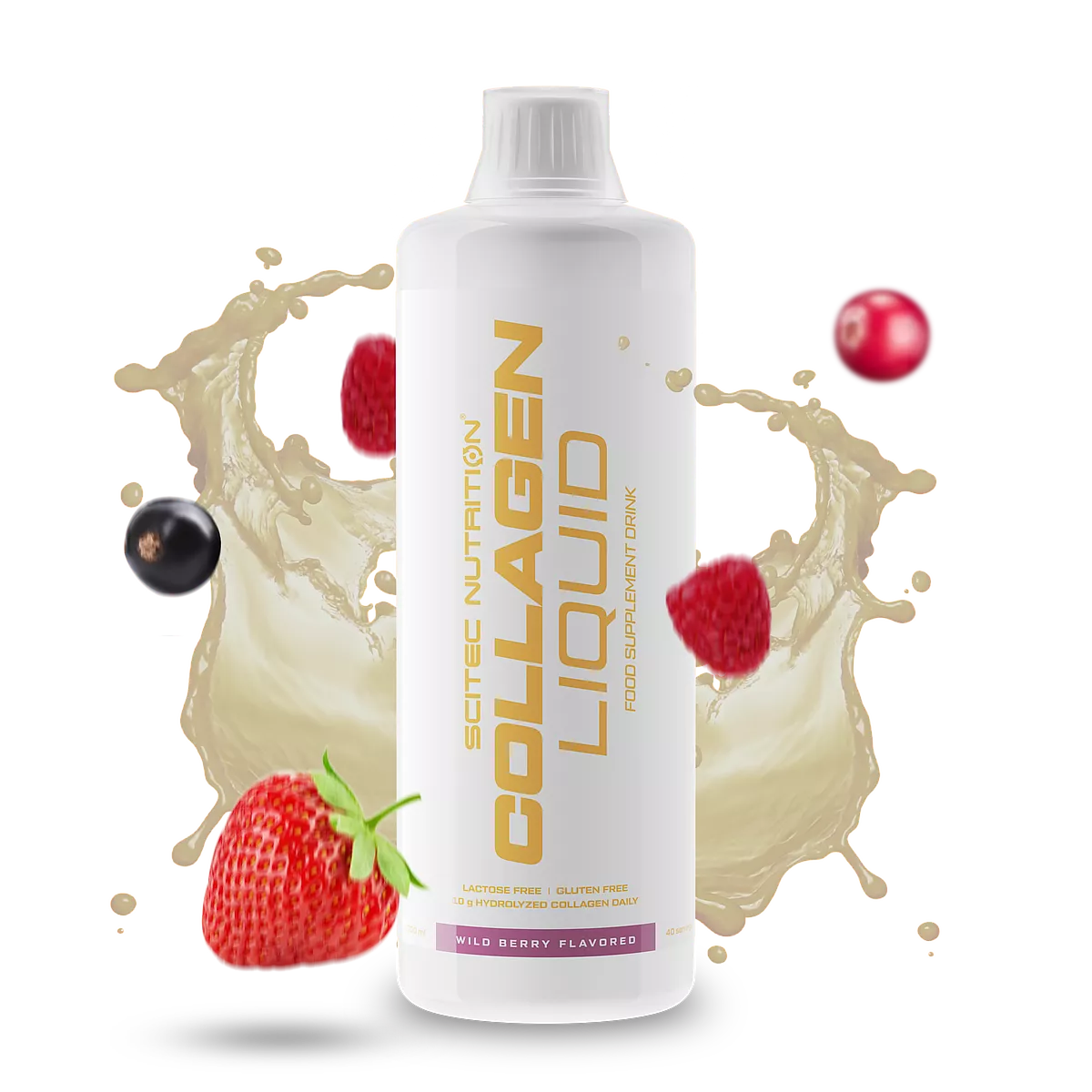 Scitec Nutrition Collagen Liquid 1000ml Bosvruchten