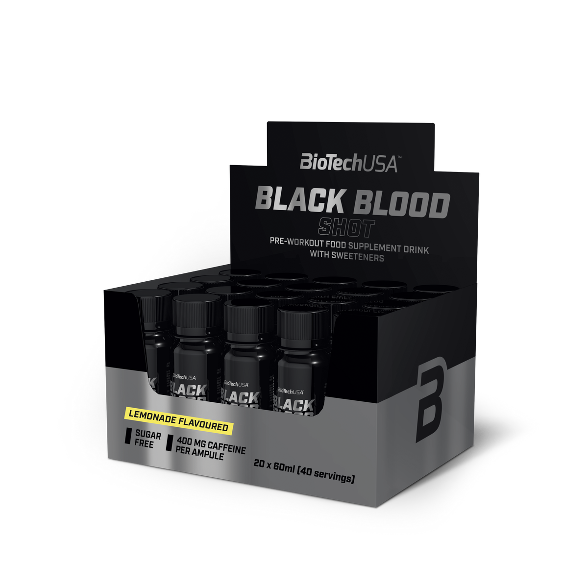 Black Blood Shot 60ml Limonade