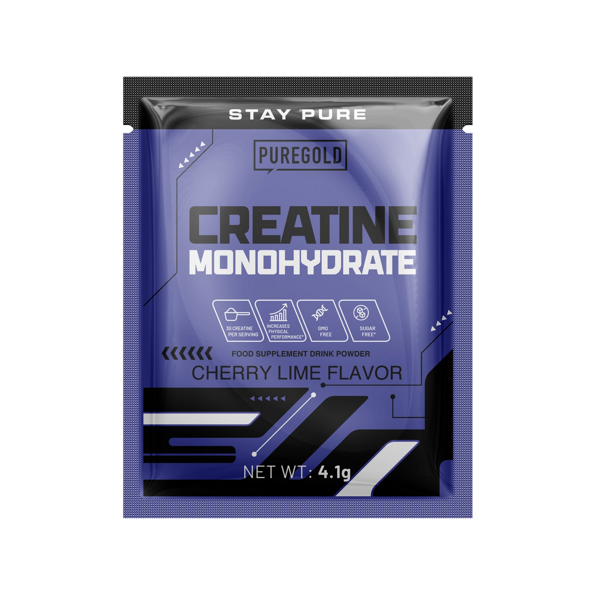 Creatine Monohydrate Cherry Lime 4,1g sachet