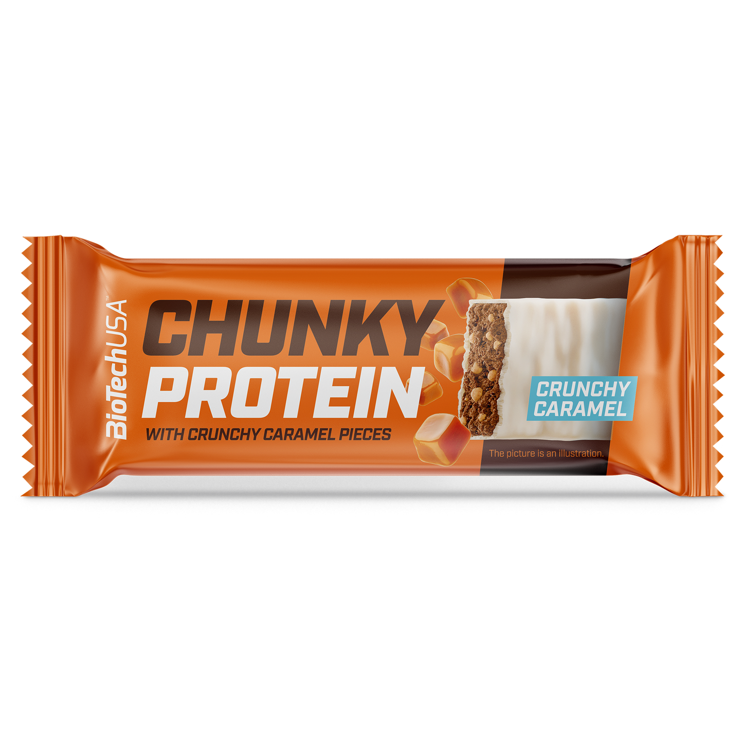 Chunky Protein Bar 50g Crunchy Karamel