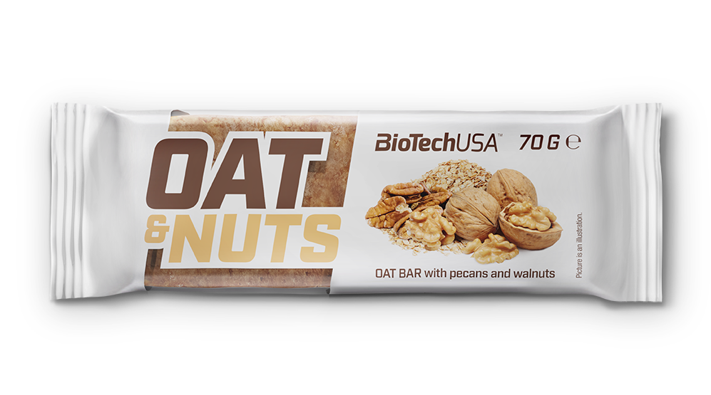 Oat and Nuts Pecan Bar 70g