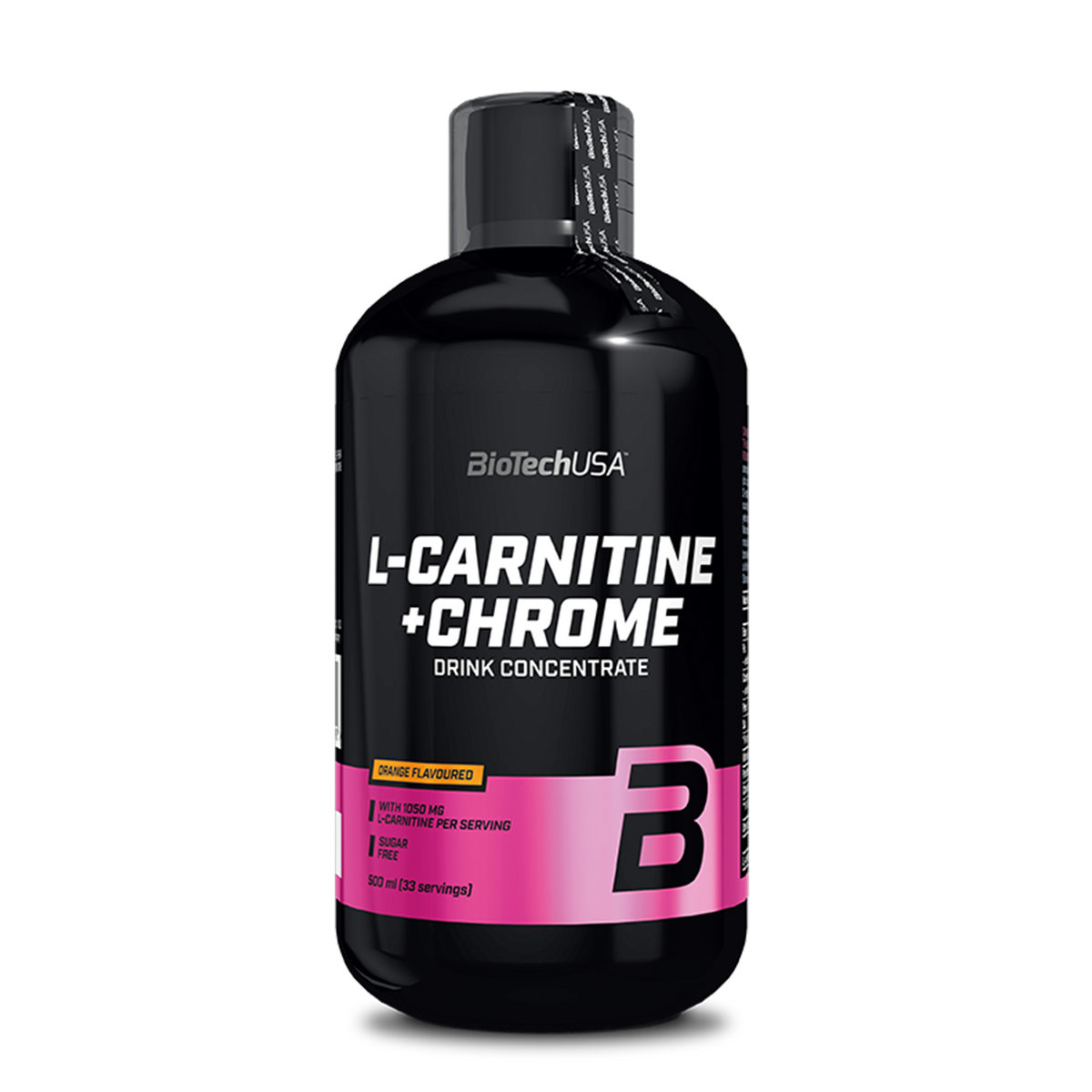 L-Carnitine + Chrome 500ml Sinaasappel