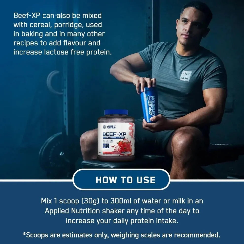 BEEF-XP Beef Protein Isolate 1,8kg Cherry & Apple