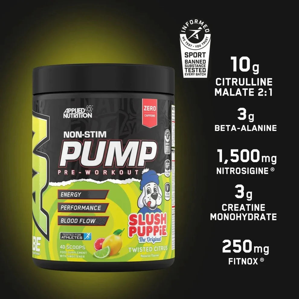 ABE Pump Stim Free 500g Slush Puppie Red & Blue Mix