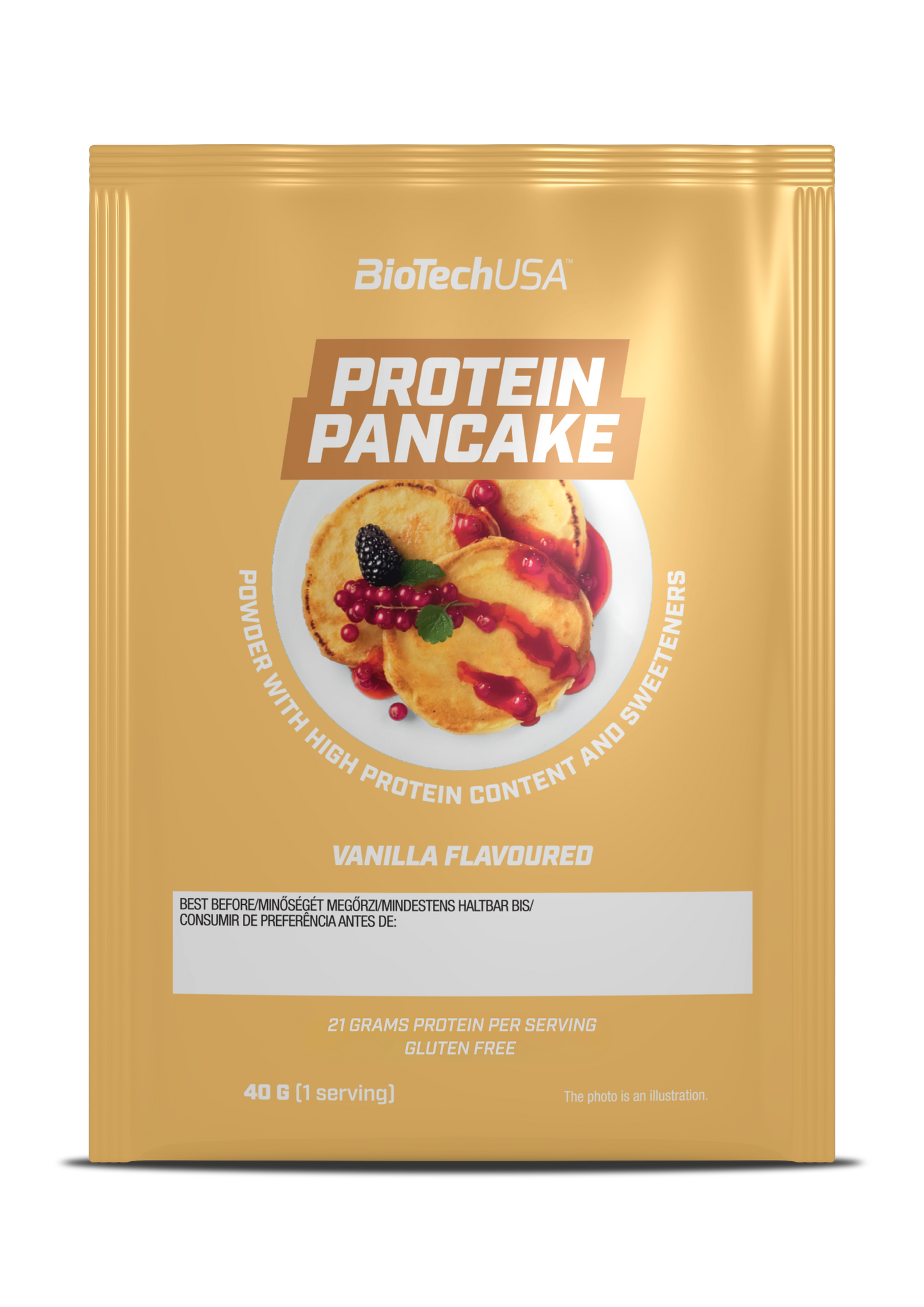 Protein Pancake Mix 40g Vanille