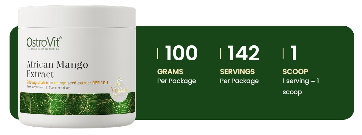African Mango | Extract | 100 g | Poeder | Natural | OstroVit