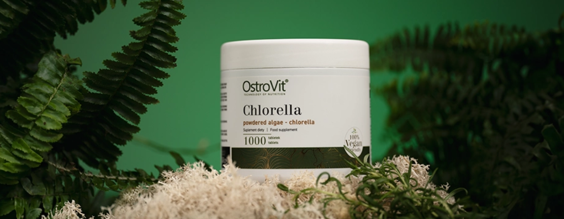Chlorella | 1000 Tabletten | 250 Porties | OstroVit