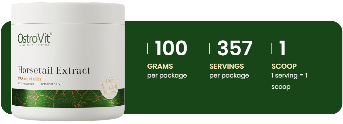 Heermoes| Paardenstaart | Vegan | 357 Porties | Extract | Poeder | Natural | OstroVit