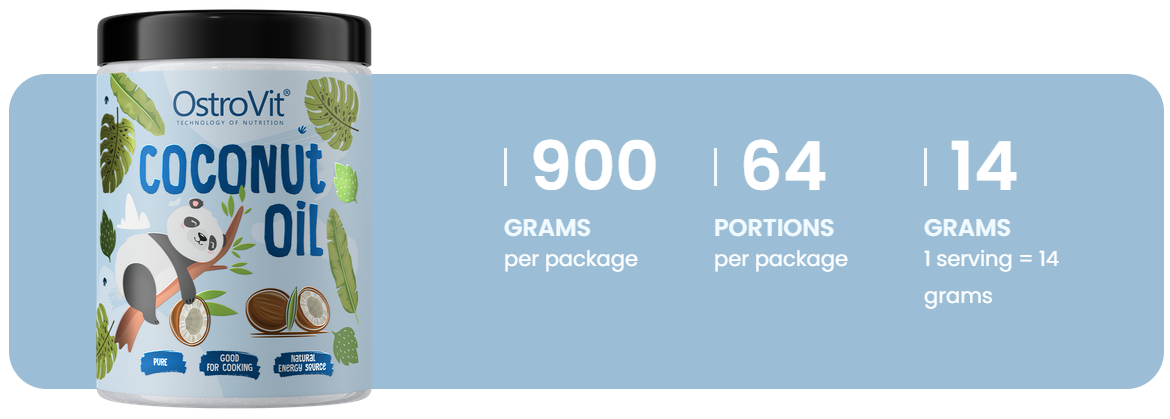 Kokosolie | 900 g | OstroVit
