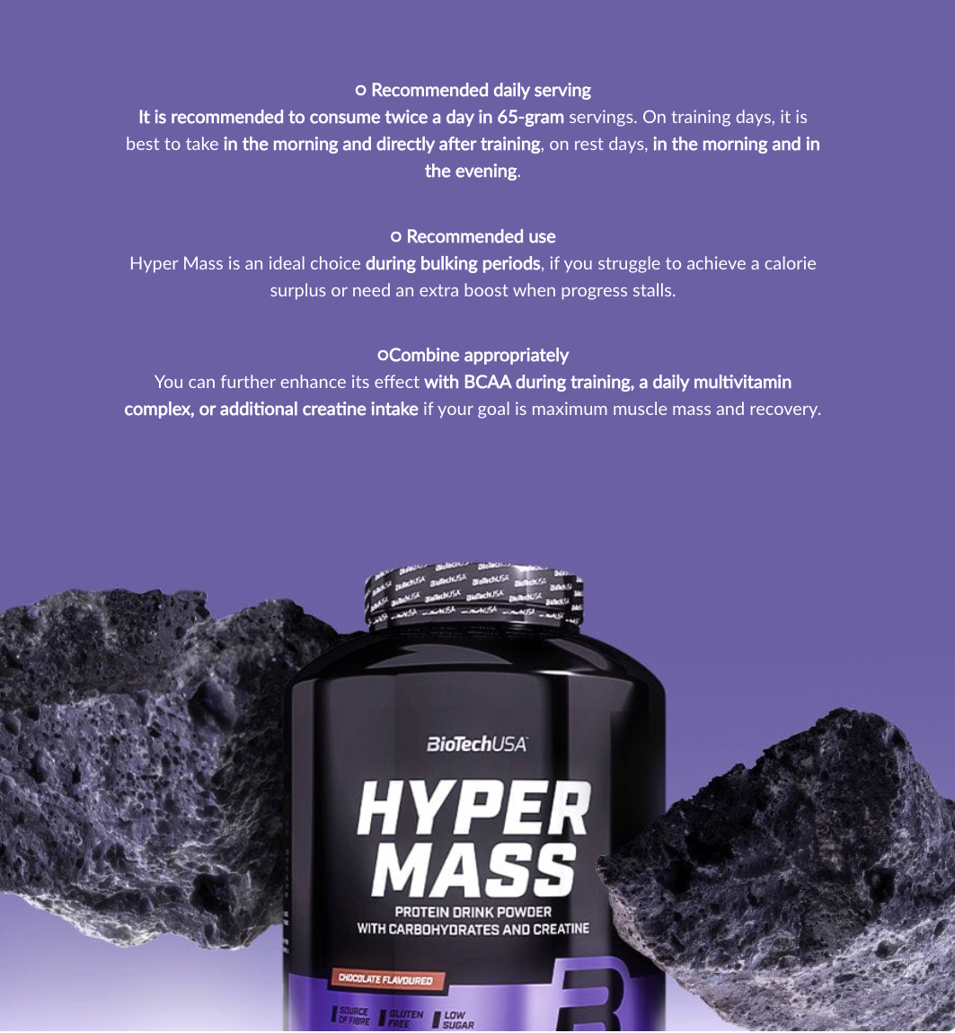 Hyper Mass 4000g Vanille