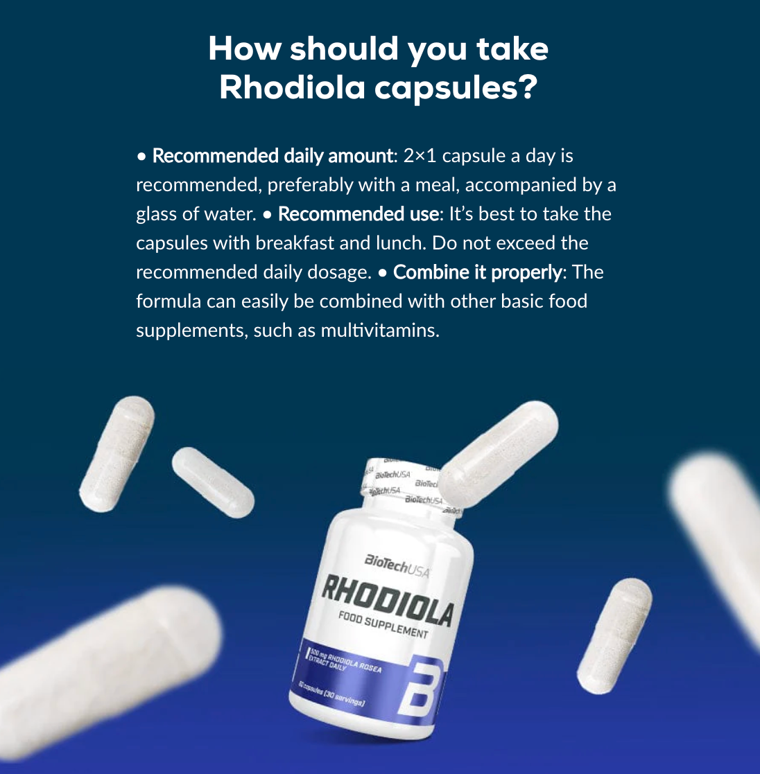 Rhodiola - 60 capsules