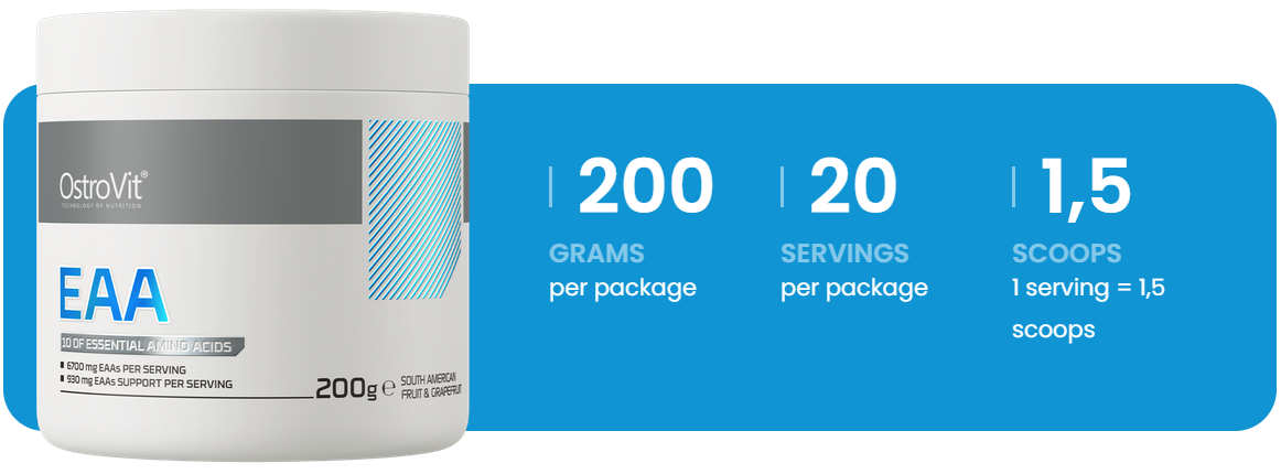EAA | 200 g | Zuid-Amerikaans fruit en grapefruit | OstroVit