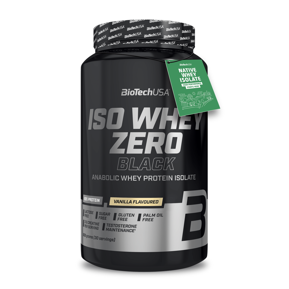 Iso Whey Zero Black 908g Vanille