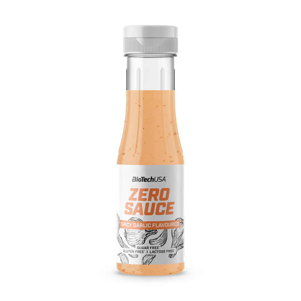 Zero Sauce 350ml Pittige Knoflook