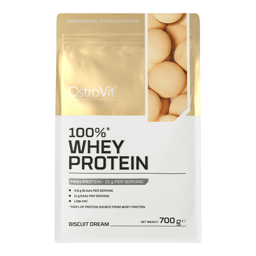 100% Whey Proteïne | 700 g | Koekjesdroom 🍪 | OstroVit