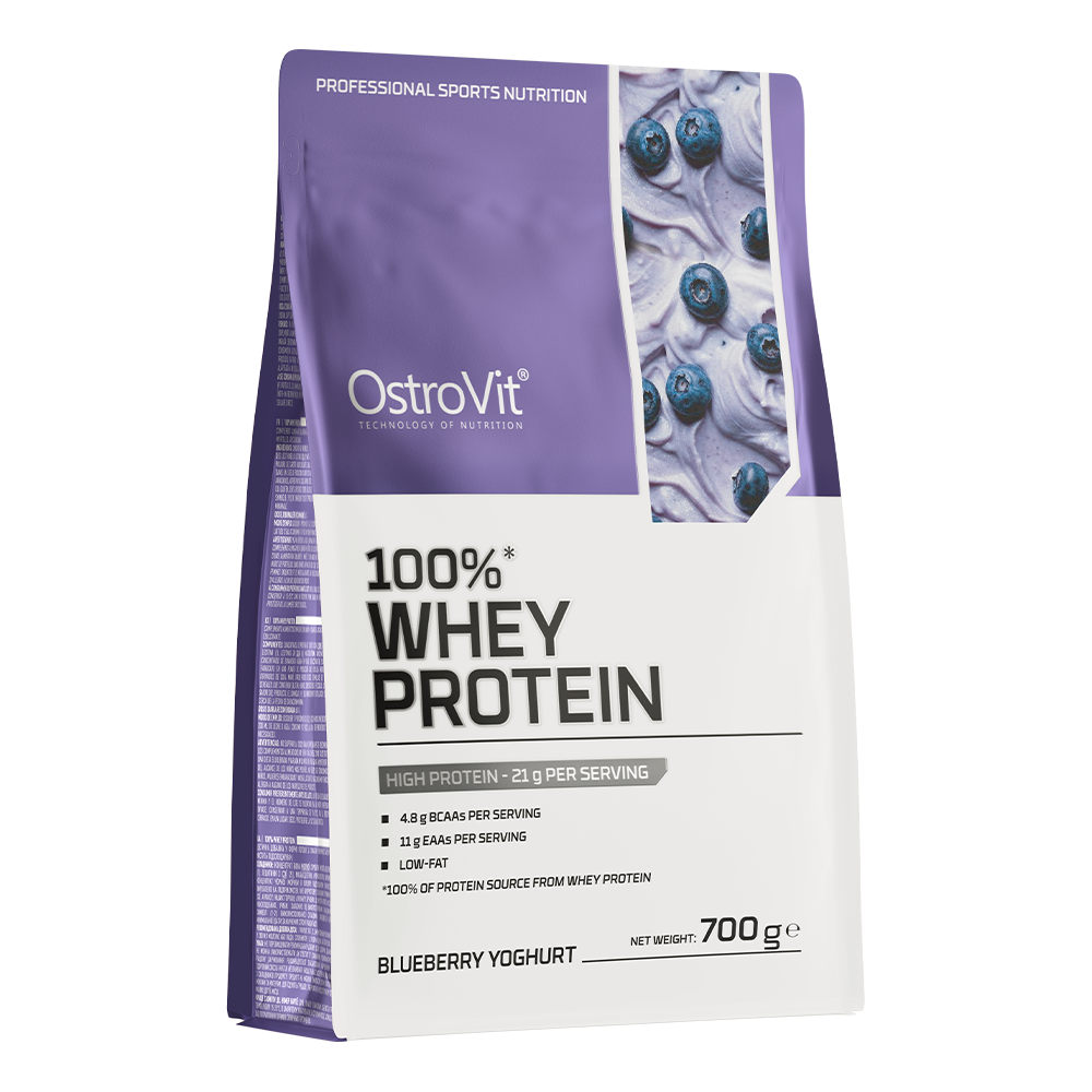 100% Whey Proteïne | 700 g | Bosbessenyoghurt 🫐 | OstroVit