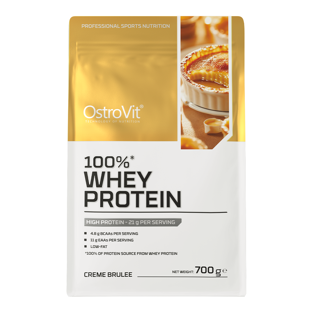 100% Whey Proteïne | 700 g | Crème brûlée 🍮 | OstroVit