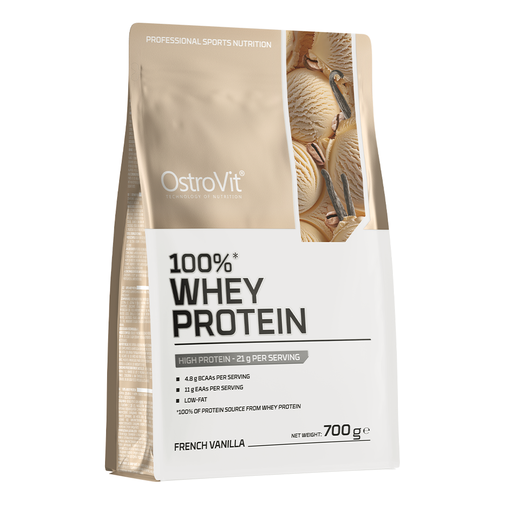 100% Whey Proteïne | 700 g | French Vanille 🤍 | OstroVit