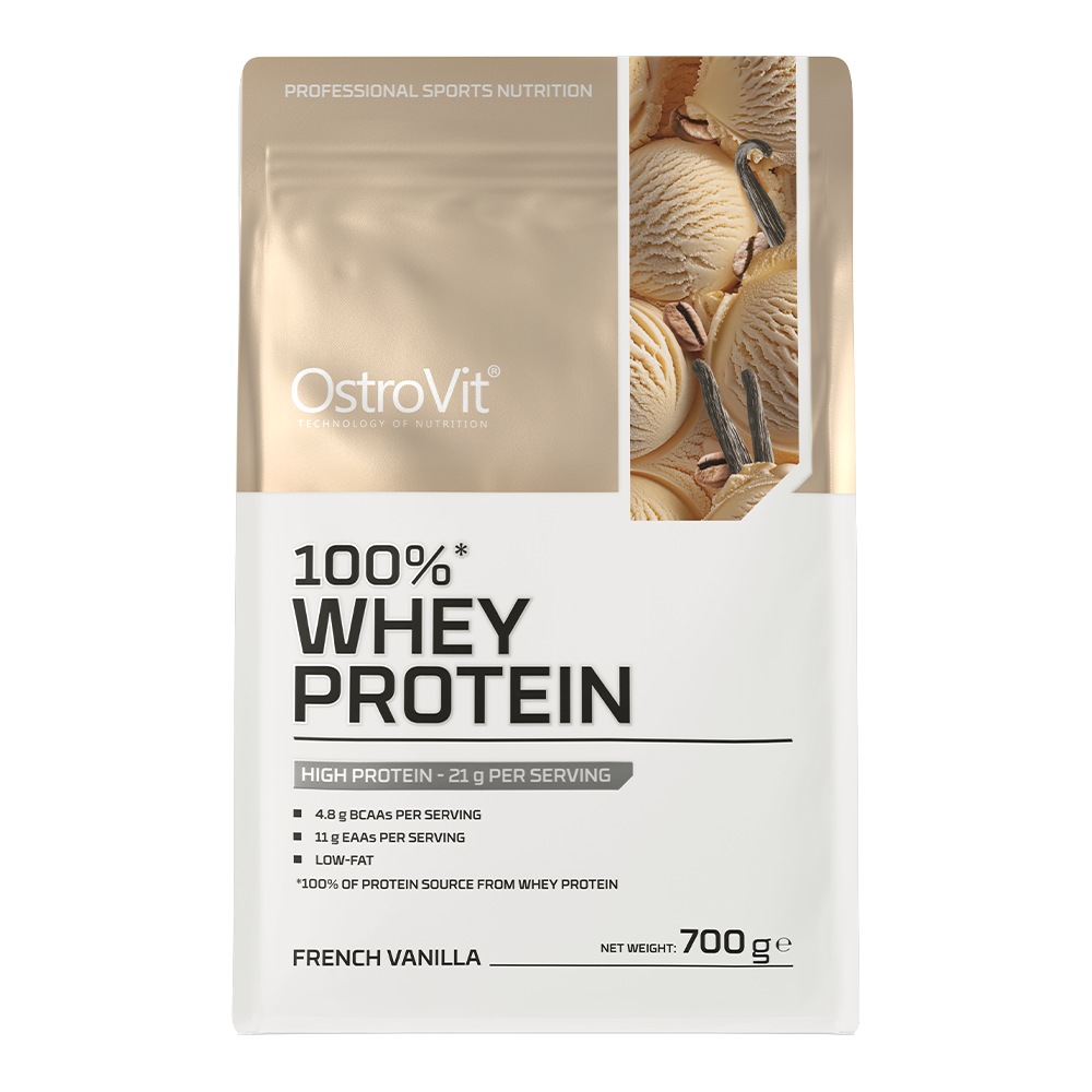 100% Whey Proteïne | 700 g | French Vanille 🤍 | OstroVit