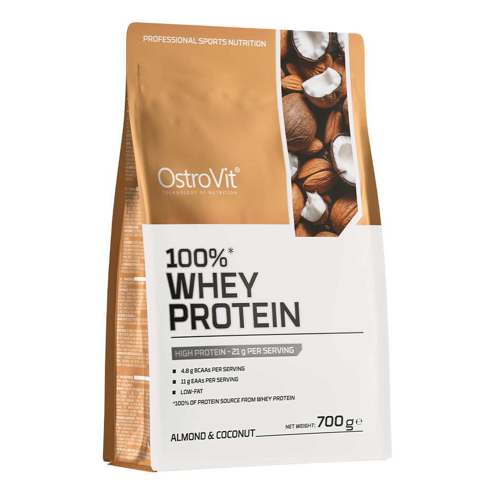 100% Whey Proteïne | 700 g | Amandel-kokos 🥥🌰 | OstroVit
