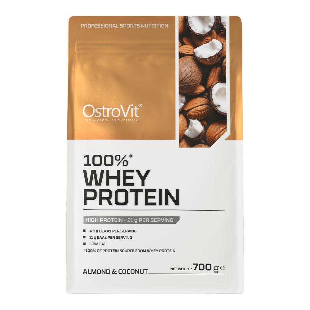 100% Whey Proteïne | 700 g | Amandel-kokos 🥥🌰 | OstroVit