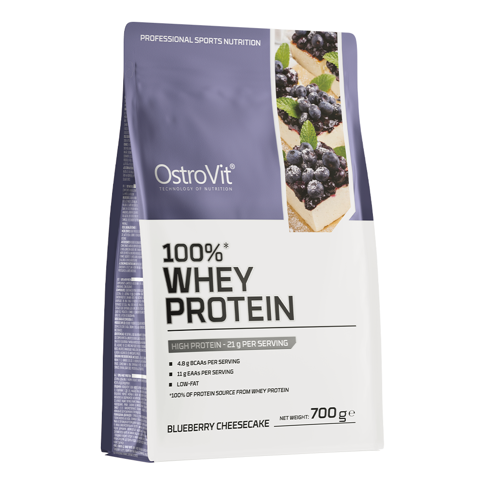 100% Whey Proteïne | 700 g | Bosbessen cheesecake 🫐🍰 | OstroVit