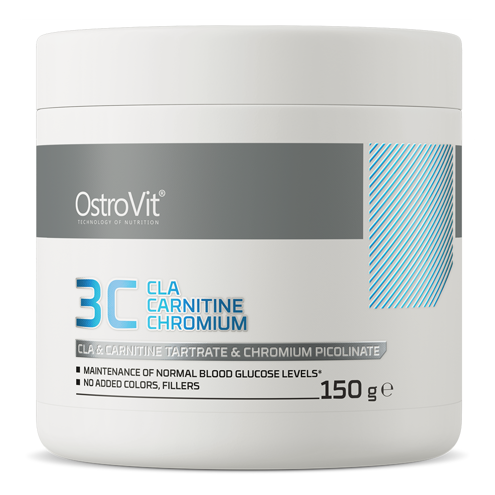 CLA | Carnitine | Chromium | 150 g | Complex | Frambozenlimonade | 3C | OstroVit