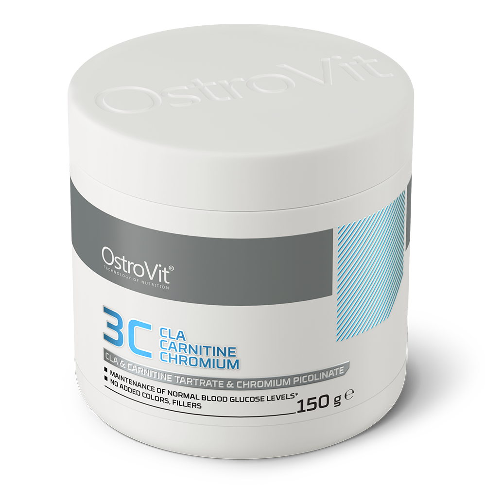 CLA | Carnitine | Chromium | 150 g | Complex | Frambozenlimonade | 3C | OstroVit