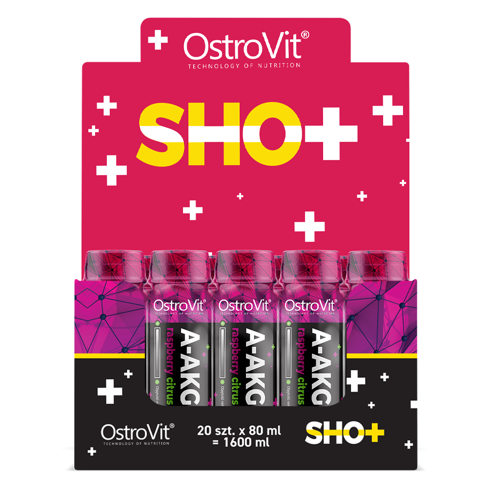AAKG | Shot | 20x 80 ml | Framboos Citroen | OstroVit
