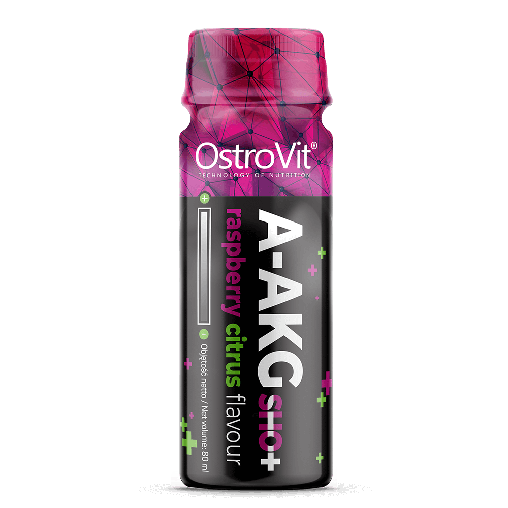 AAKG | Shot | 1x 80 ml | 2500 mg | Framboos Citroen | OstroVit